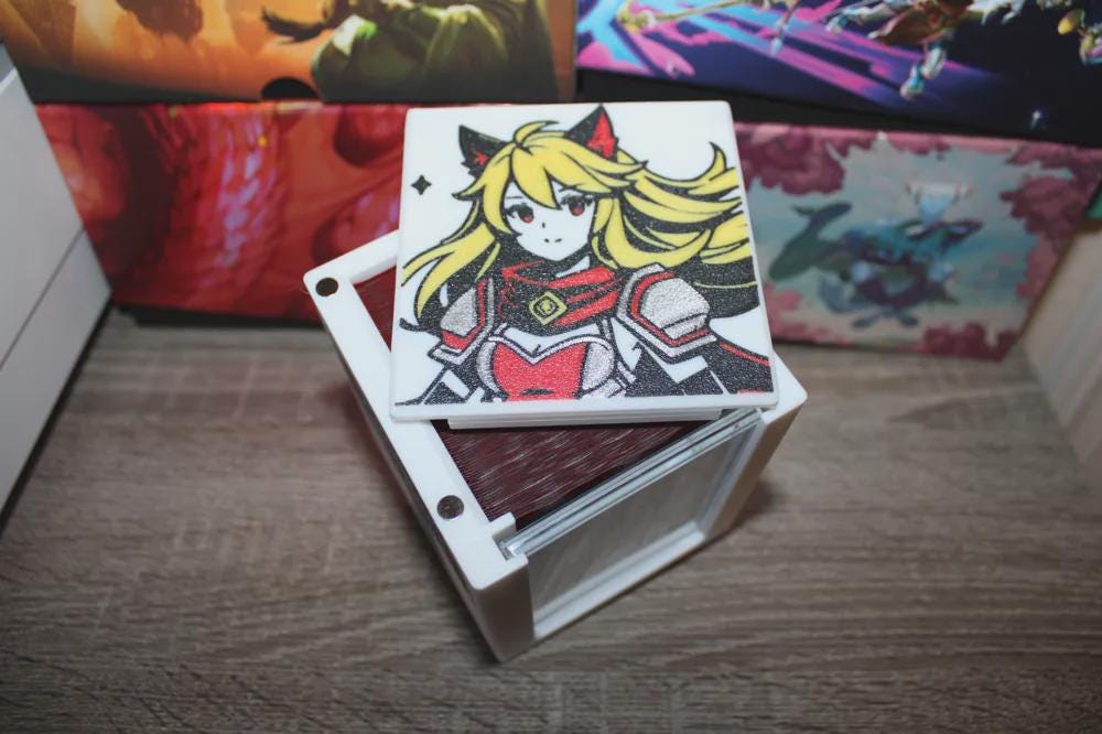 Balan Theme MTG Commander Deck Box, 3D Printed Card Case