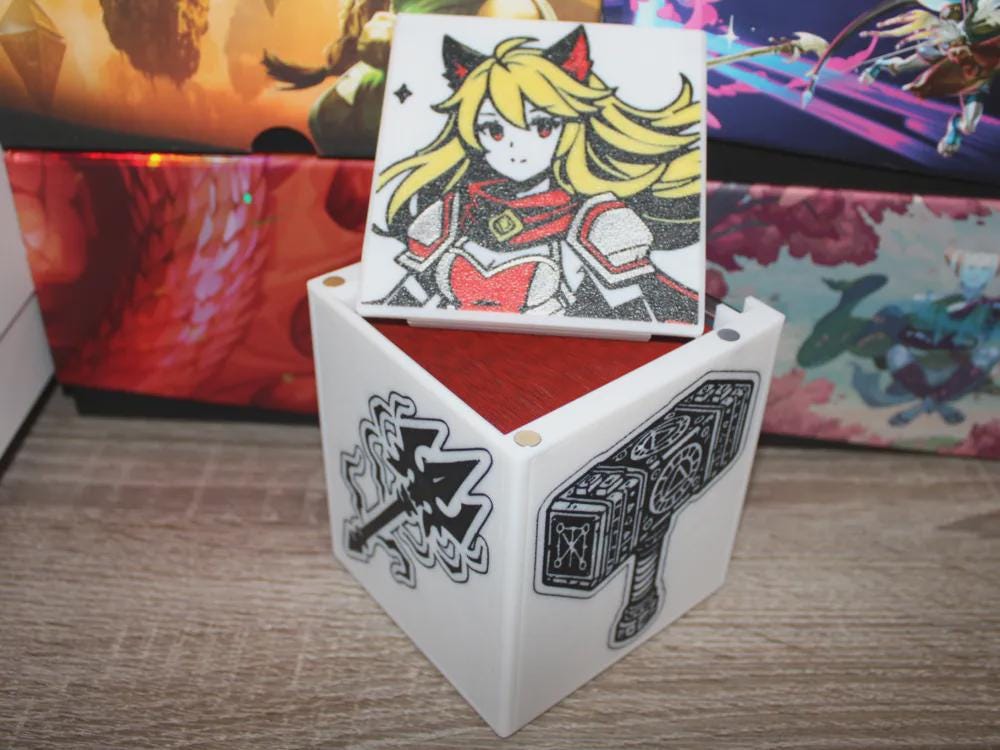 Balan Theme MTG Commander Deck Box, 3D Printed Card Case