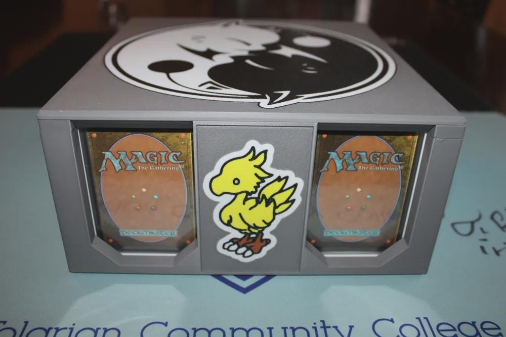 Final Fantasy Card Deck Box, MTG Commander Storage