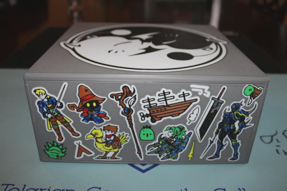 Final Fantasy Card Deck Box, MTG Commander Storage