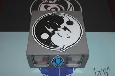 Final Fantasy Card Deck Box, MTG Commander Storage
