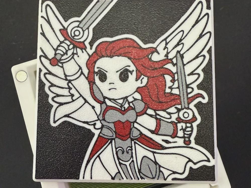 Gisela Theme MTG Commander Deck Box, Card Case