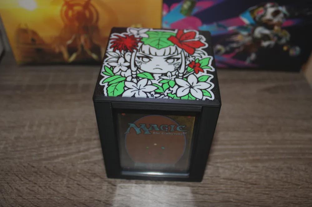 Mayael MTG Commander Deck Box, 3D Printed Card Case