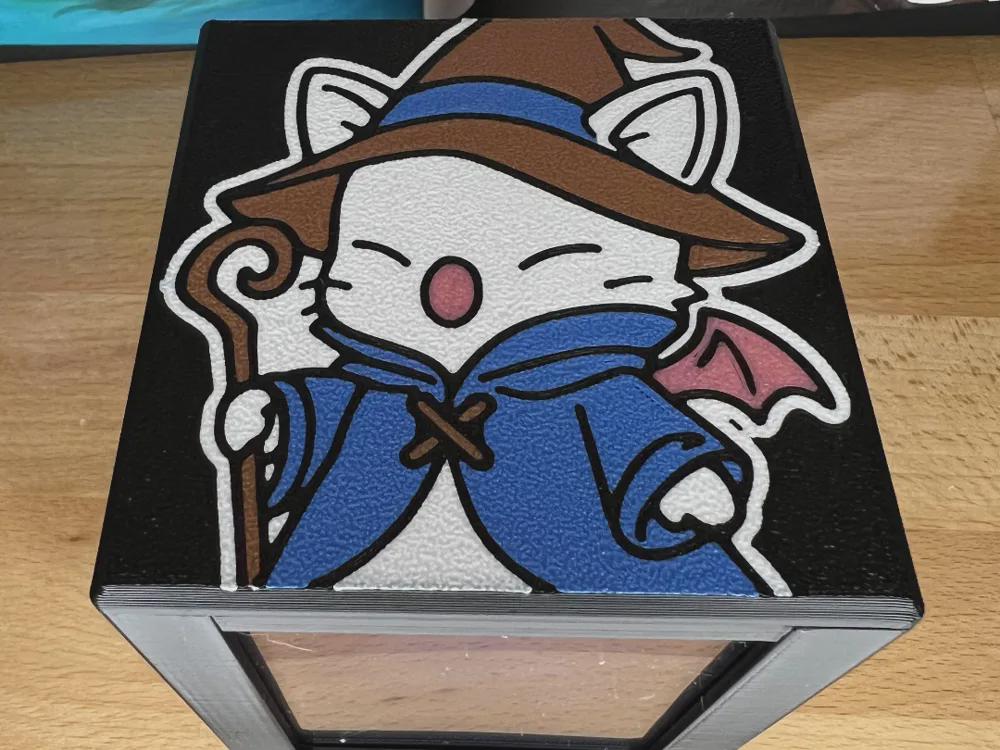 Mage Moggle MTG Card Deck Box, Commander Card Case
