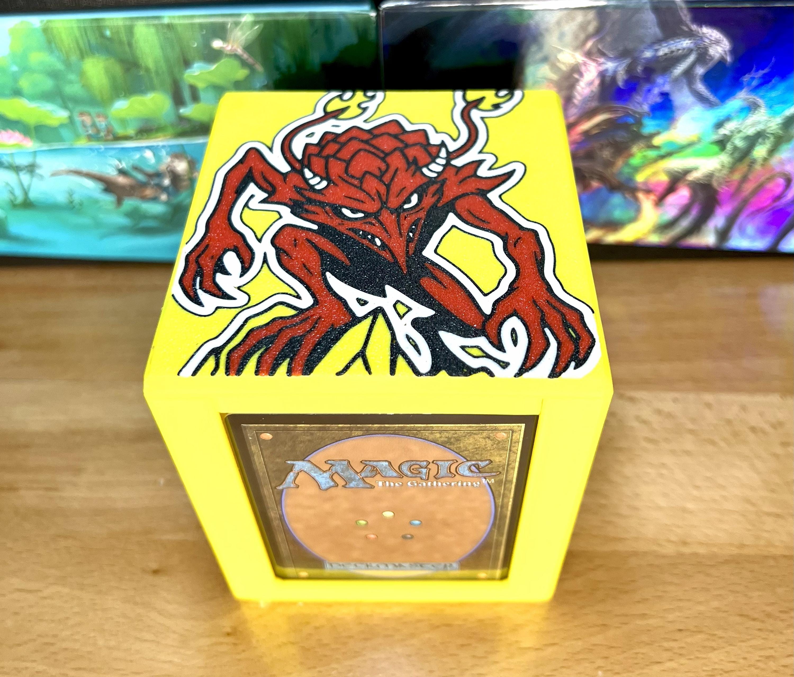 Kiki-Jiki MTG Commander Deck Box, Magnetic Closure, Card Case
