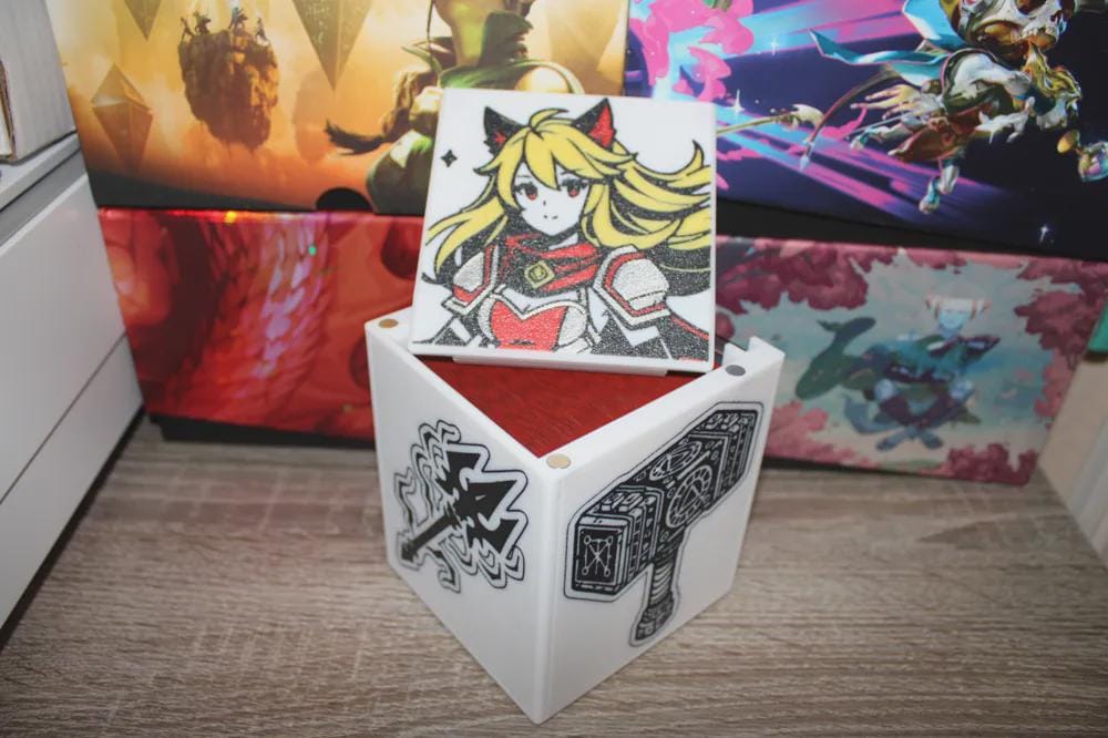 Balan Theme MTG Commander Deck Box, 3D Printed Card Case