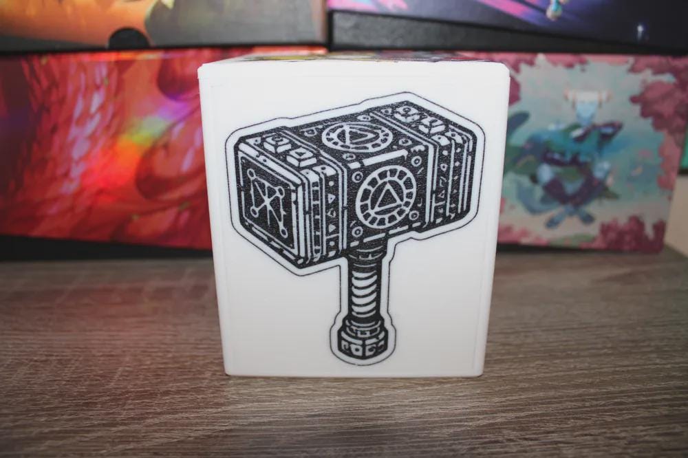 Balan Theme MTG Commander Deck Box, 3D Printed Card Case