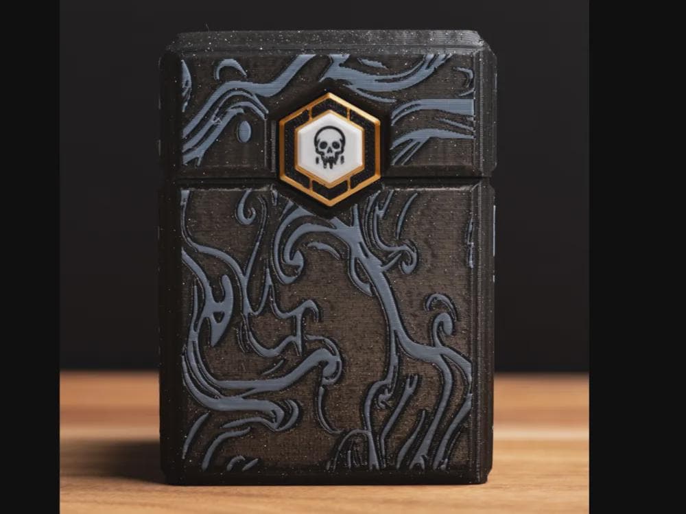 Black Swamp MTG Deck Box, EDH Commander Card Case