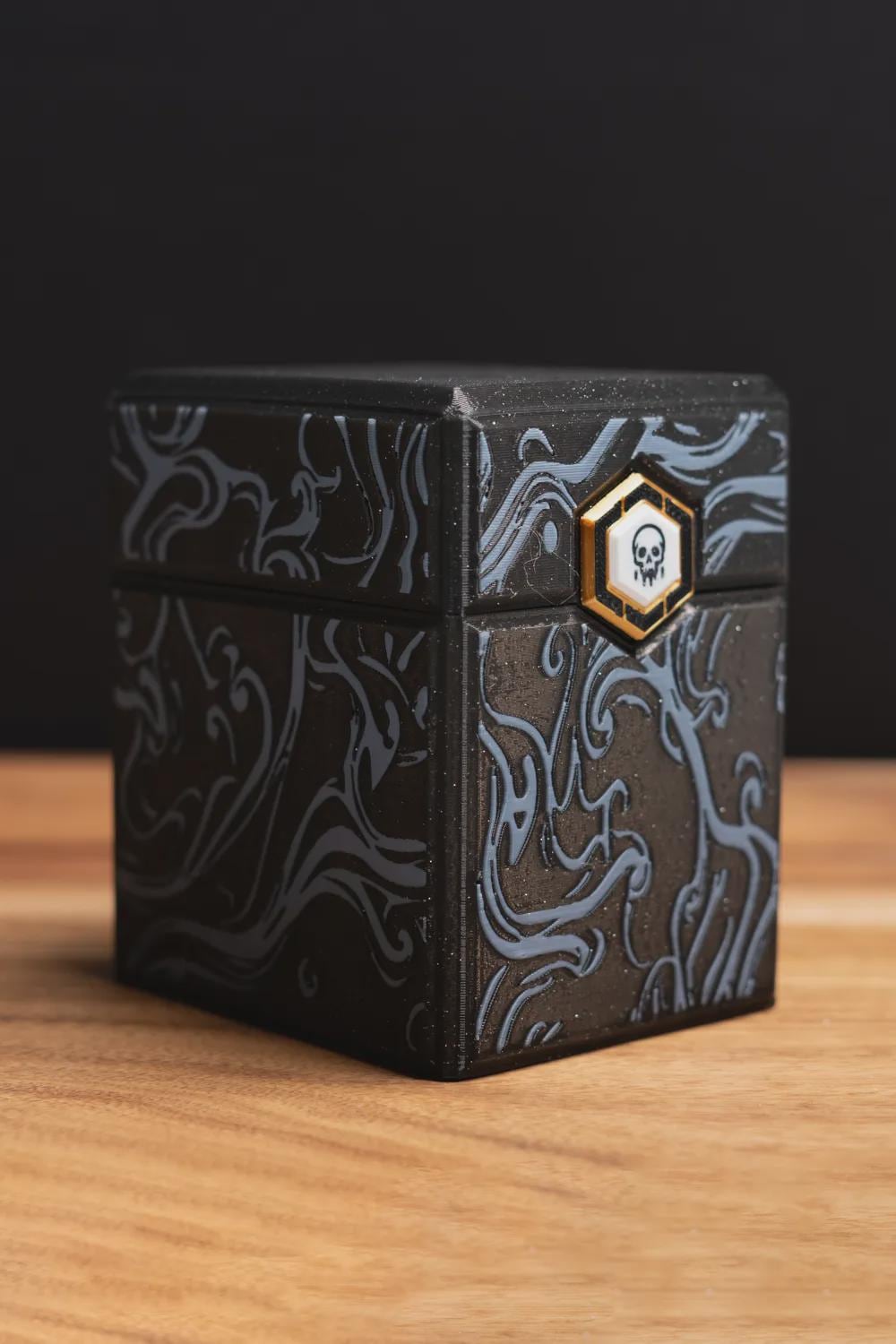 Black Swamp MTG Deck Box, EDH Commander Card Case