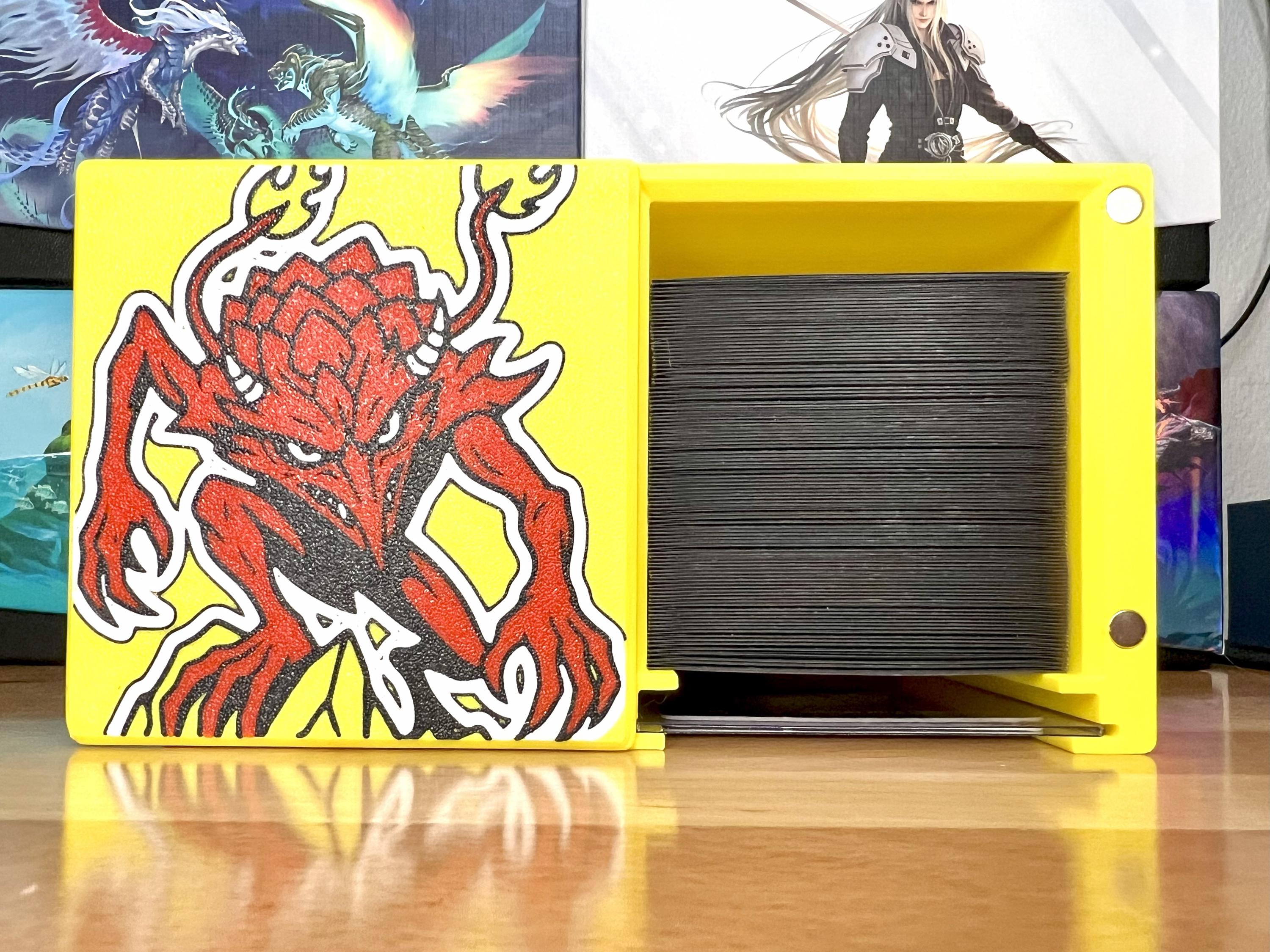 Kiki-Jiki MTG Commander Deck Box, Magnetic Closure, Card Case
