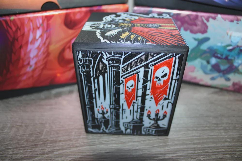 Nekusar MTG Commander Deck Box, EDH Card Case