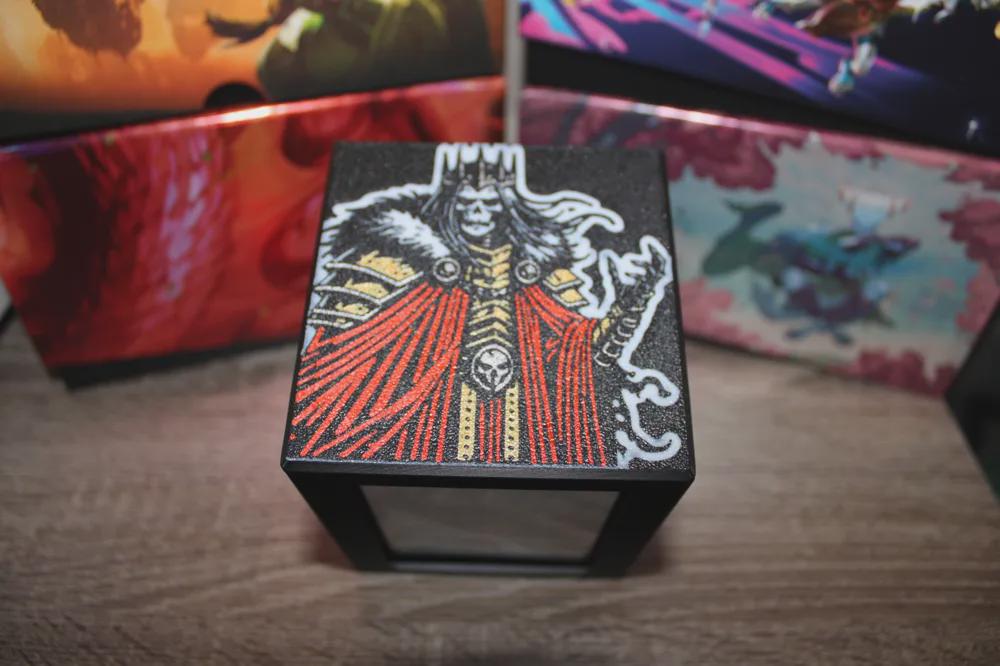 Nekusar MTG Commander Deck Box, EDH Card Case