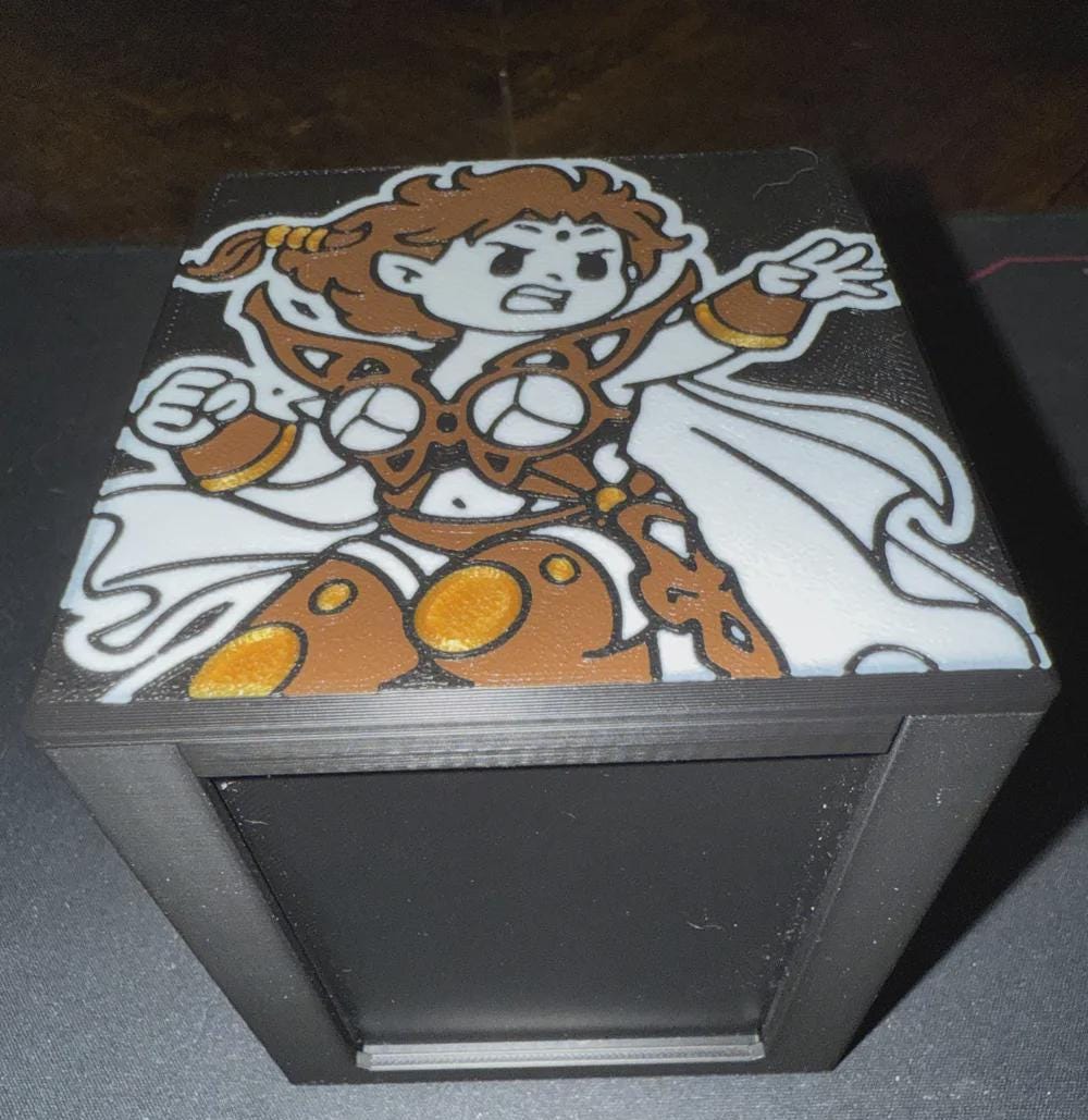 Phage MTG Commander Deck Box, Magnetic Card Case