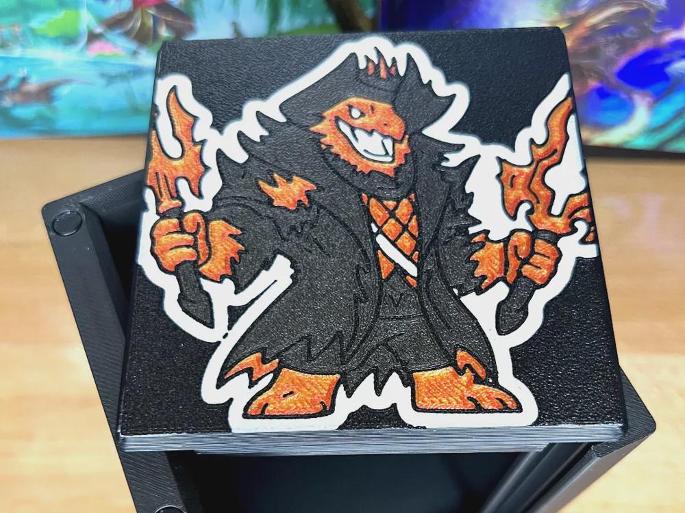 Jasper Flint MTG Commander Deck Box, 3D Printed Card Case