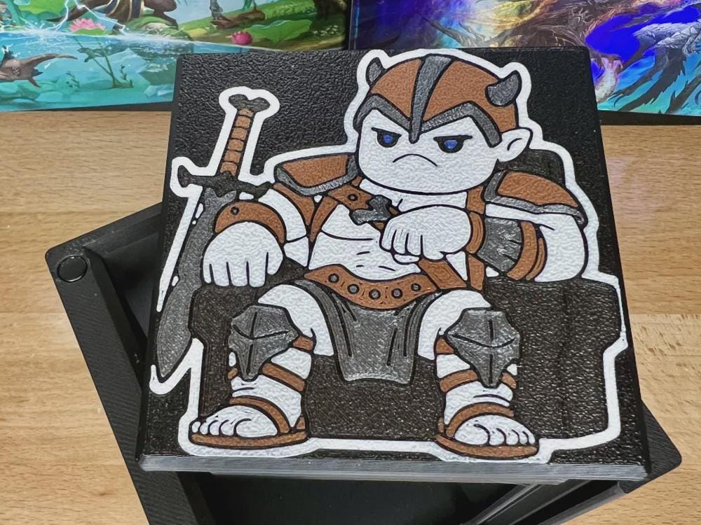 Oloro MTG Commander Card Box, 3D Printed Deck Case