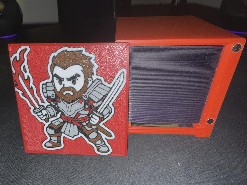 Isshin MTG Commander Deck Box, 3D Printed Card Case