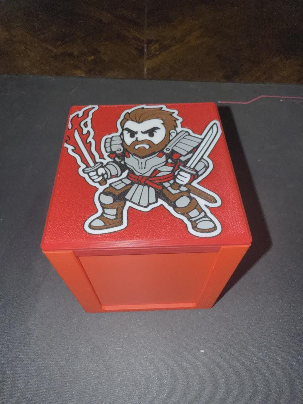 Isshin MTG Commander Deck Box, 3D Printed Card Case