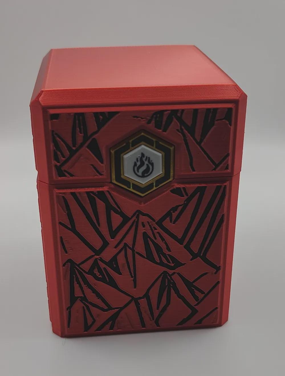 Mountainscape MTG Deck Box: Commander Card Case, Magnetic Closure