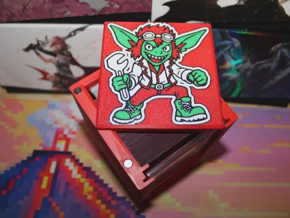 Redshift MTG Commander Deck Box, Card Case