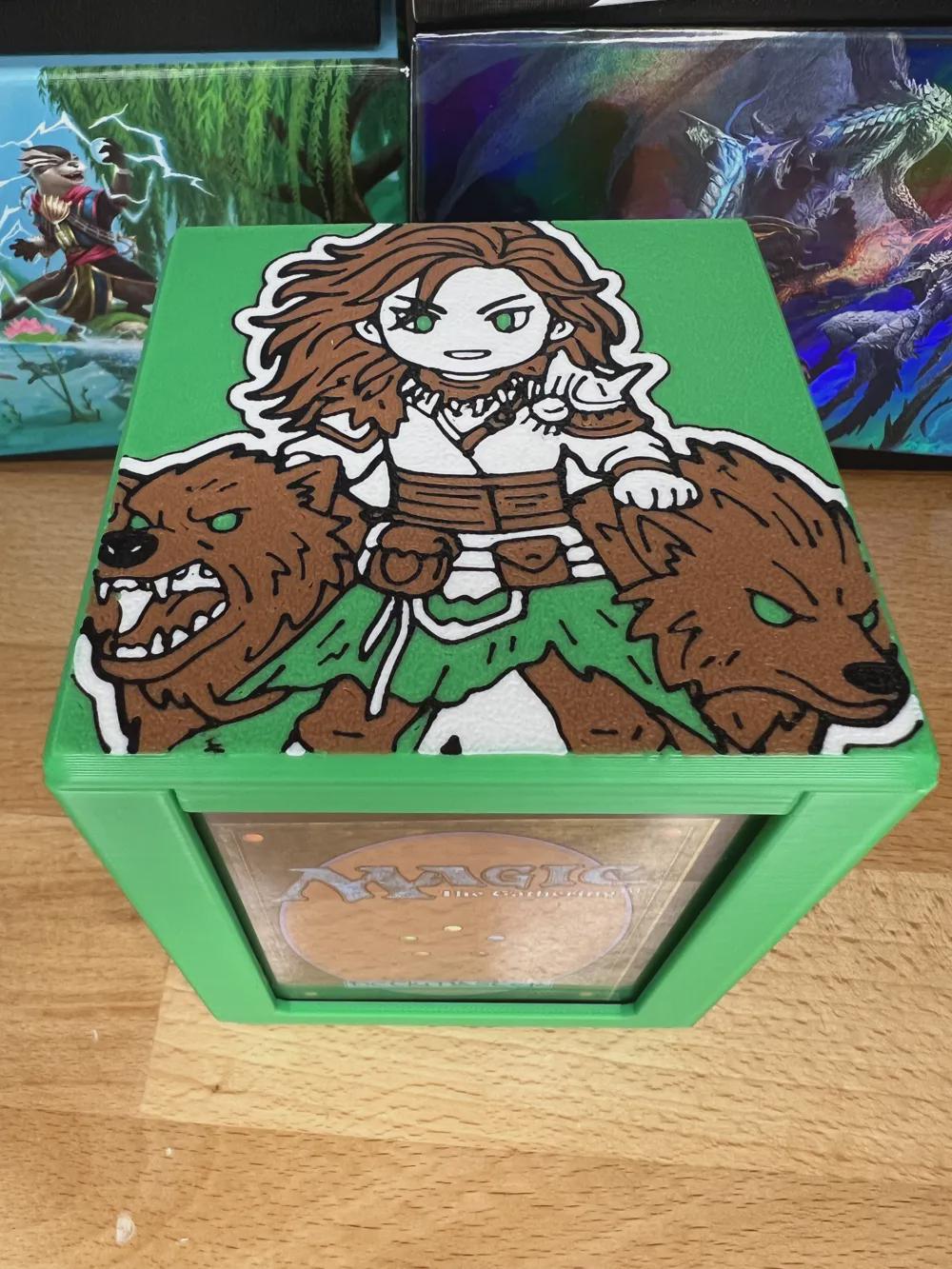 Faldorn MTG Commander Deck Box, 3D Printed Card Case