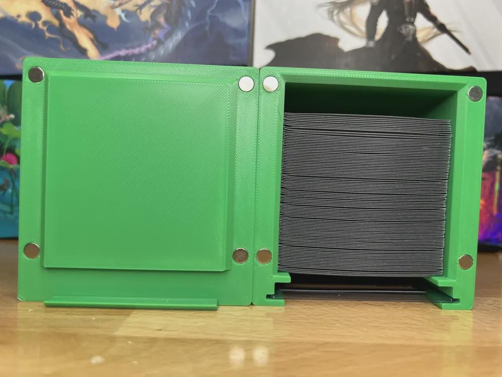 Faldorn MTG Commander Deck Box, 3D Printed Card Case