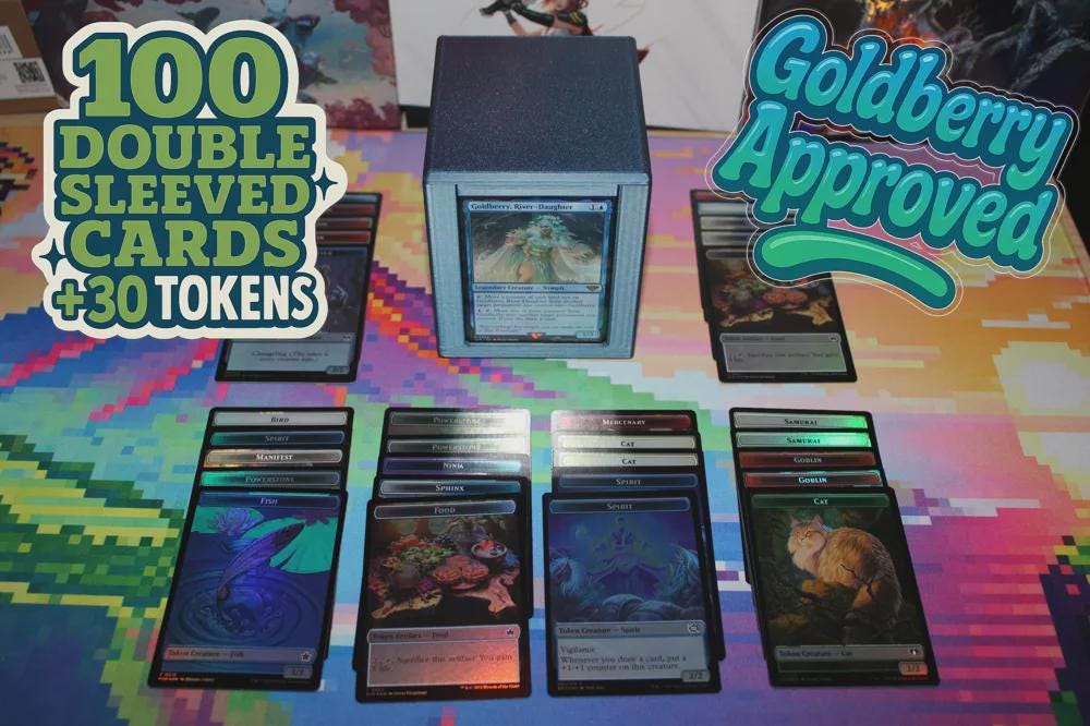 MTG Commander Deck Box – Extended Card Case with Snap