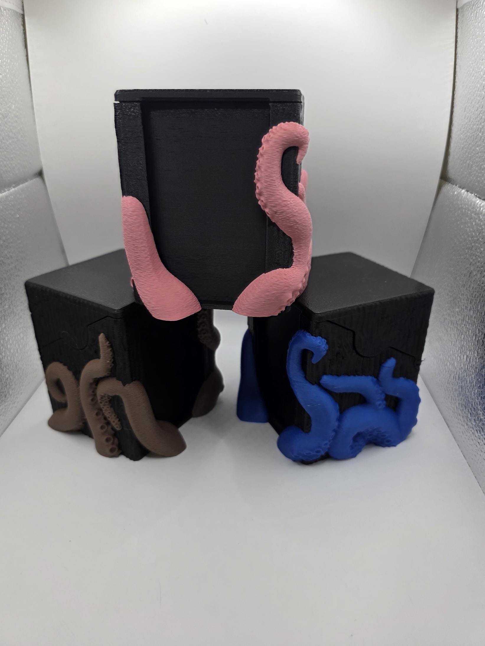 Kraken MTG Commander Card Box, Themed Deck Case
