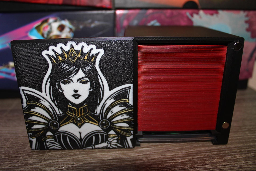 Queen Marchesa MTG Commander Deck Box, Magnetic Card Case
