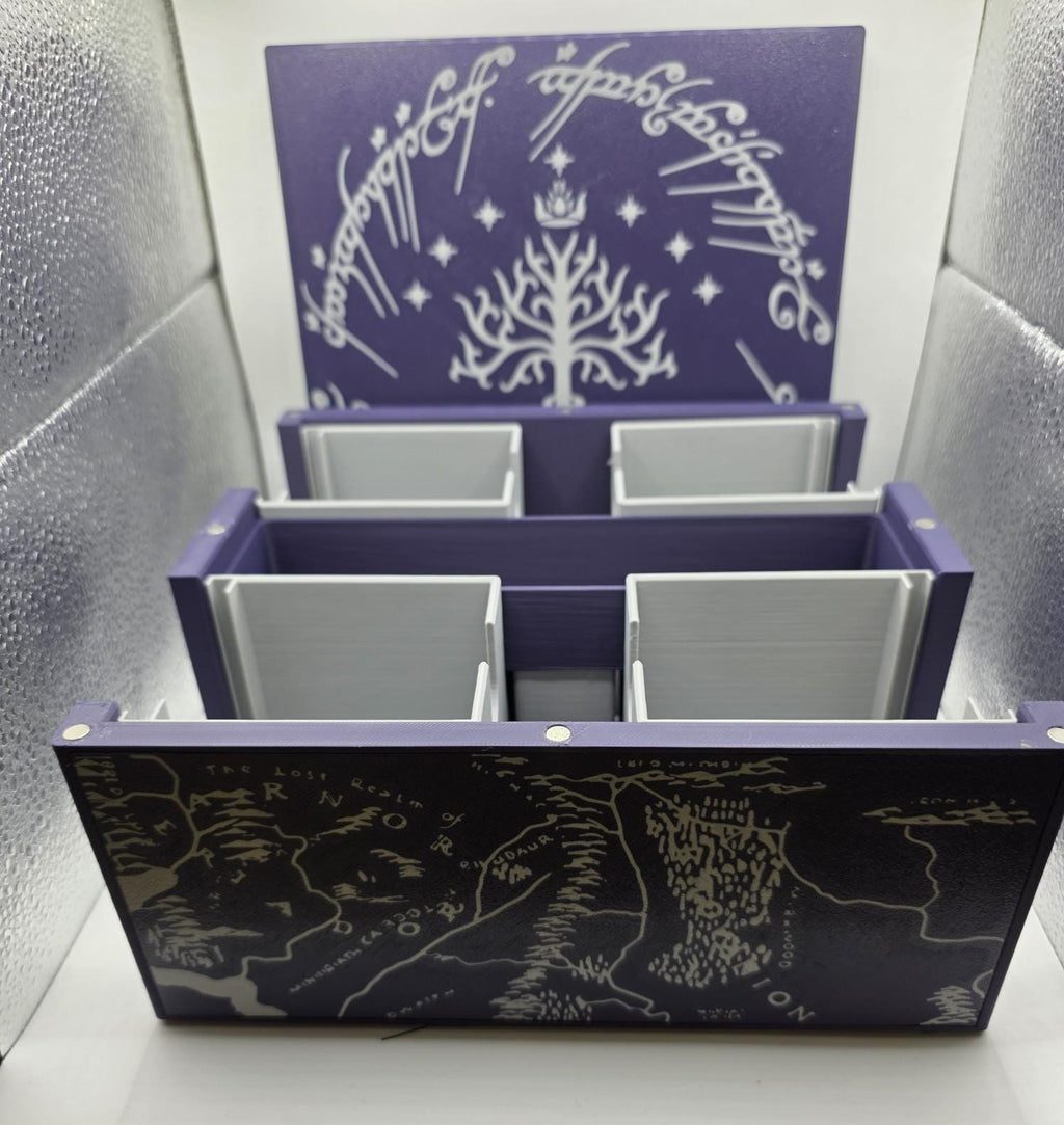 Lord of the Rings MTG Commander Deck Box, Custom Colors
