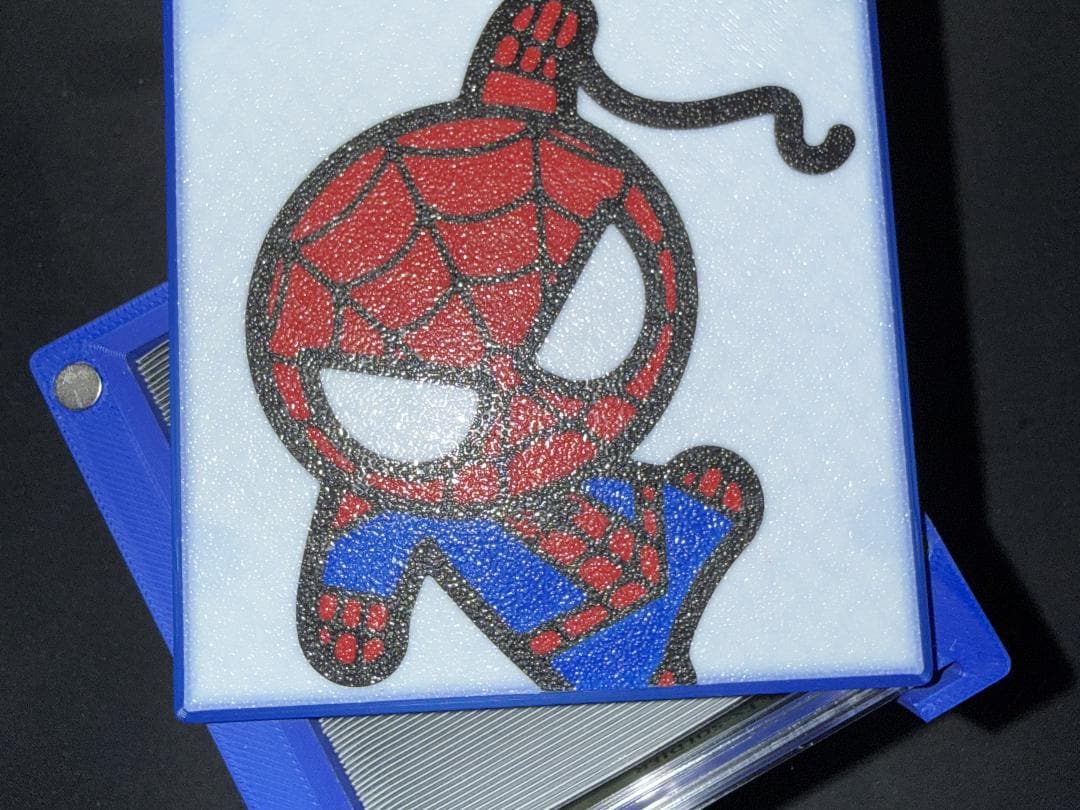 Chibi Spiderman MTG Commander Deck Box, Card Case