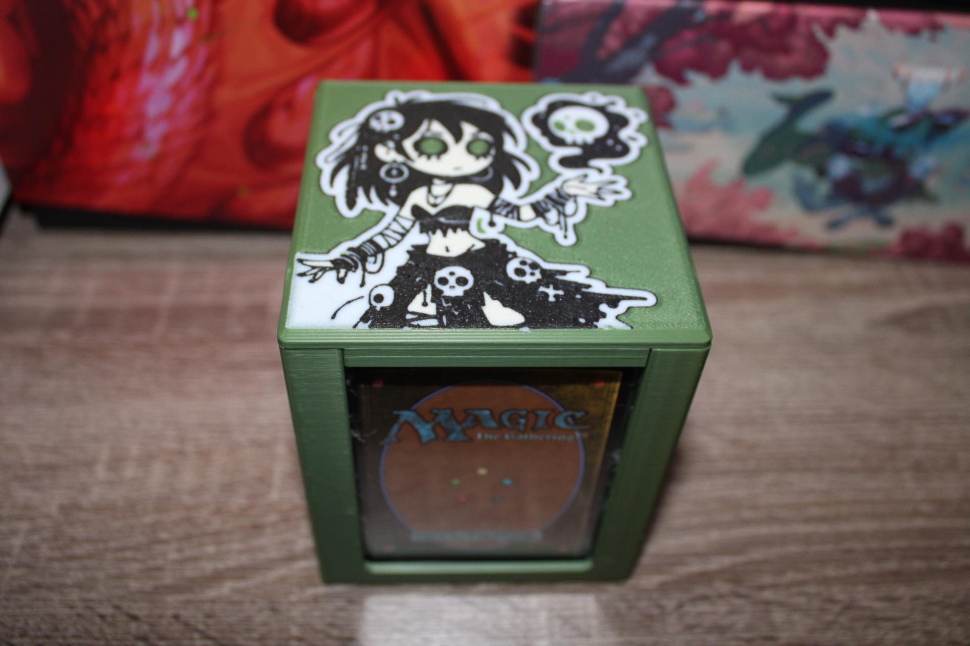 Meren MTG Commander Deck Box, EDH Card Case