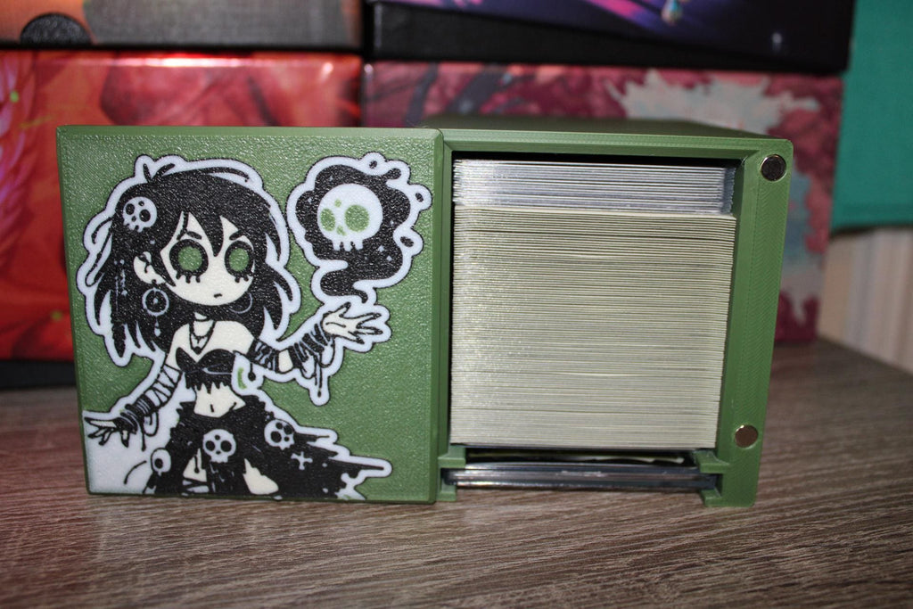 Meren MTG Commander Deck Box, EDH Card Case