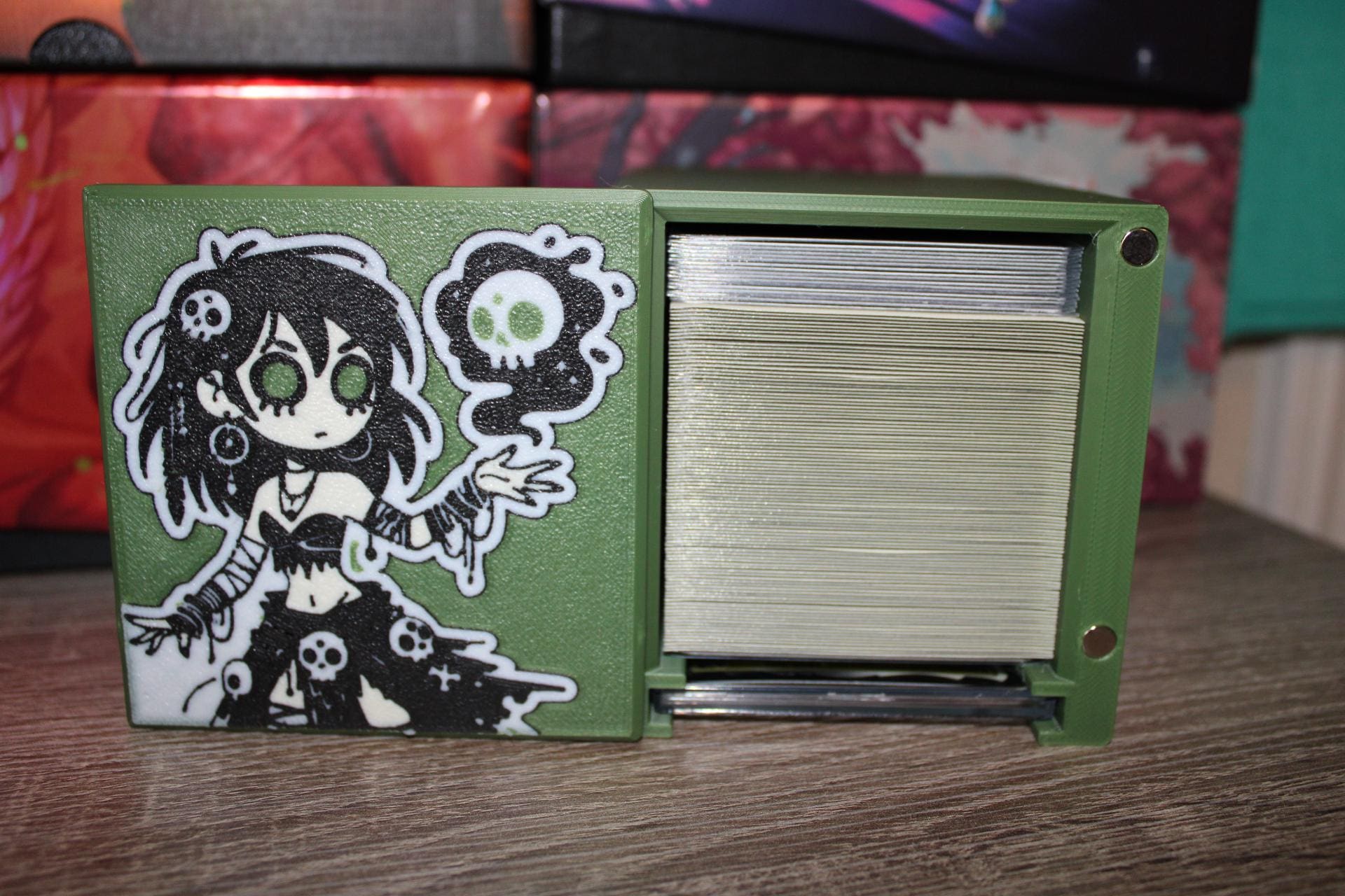 Meren MTG Commander Deck Box, EDH Card Case