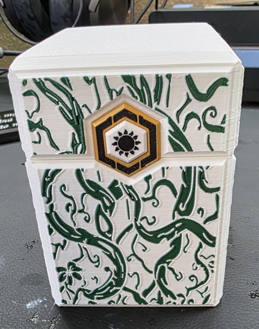 ForgeDeck Forrest Echo MTG Card Deck Box, EDH Commander Case