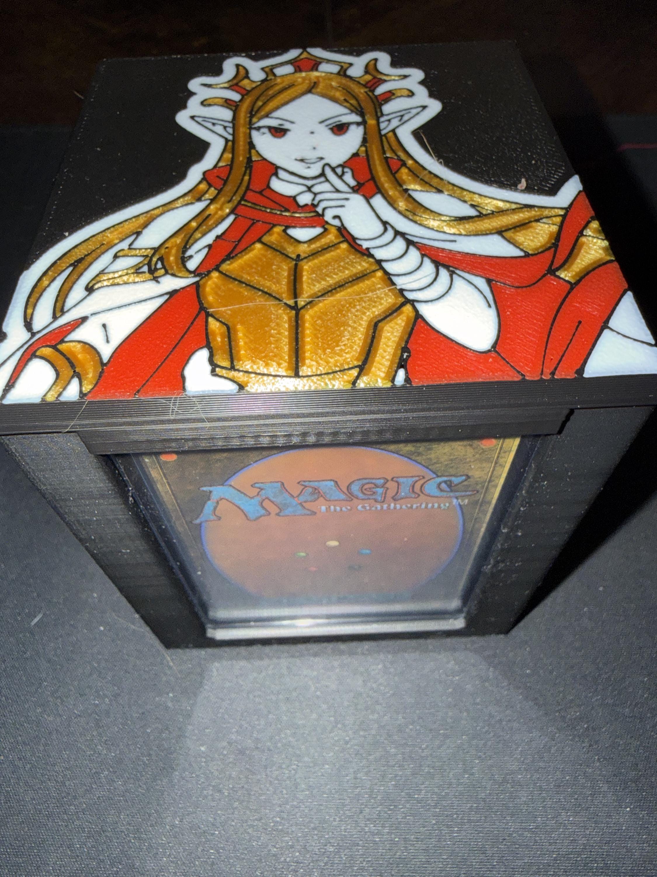 Evereth Theme MTG Commander Deck Box, Card Case