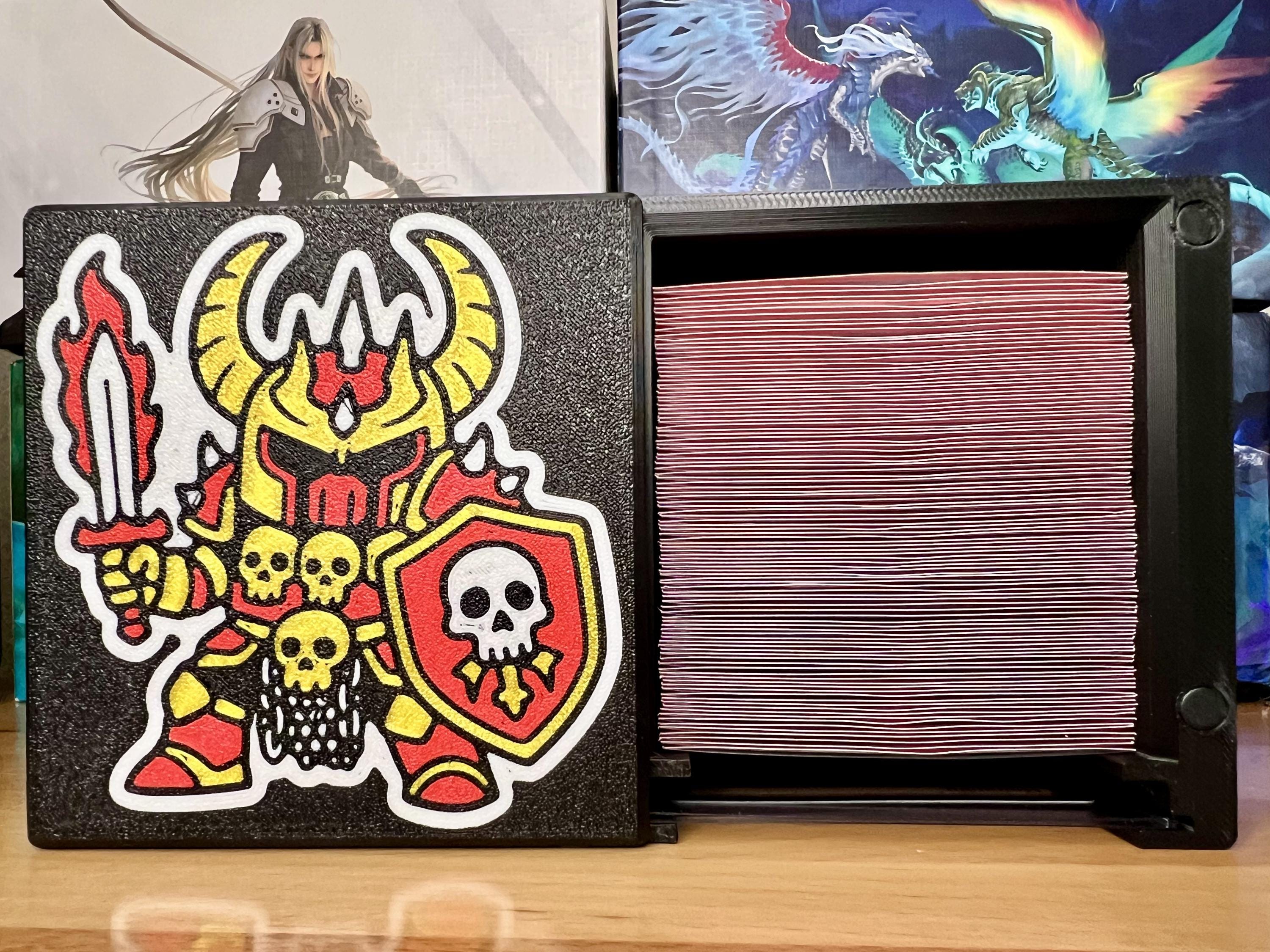 Everchosen MTG Commander Deck Box, 3D Printed Card Case