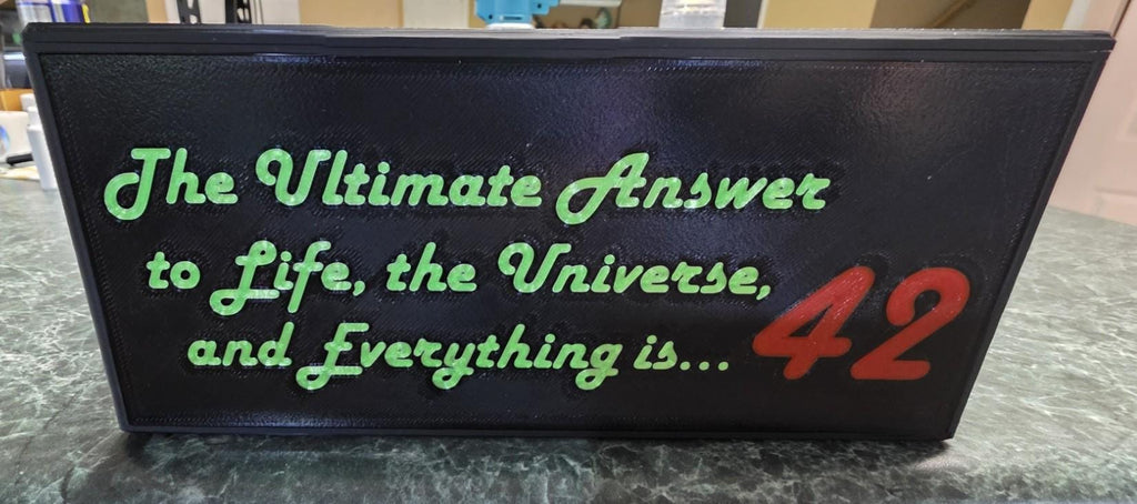 Hitchhiker Guide MTG Commander Deck Box, Card Case
