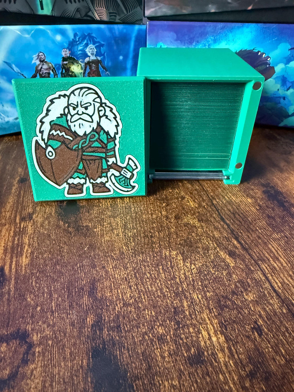 Fynn MTG Commander Deck Box, Magnetic Card Case
