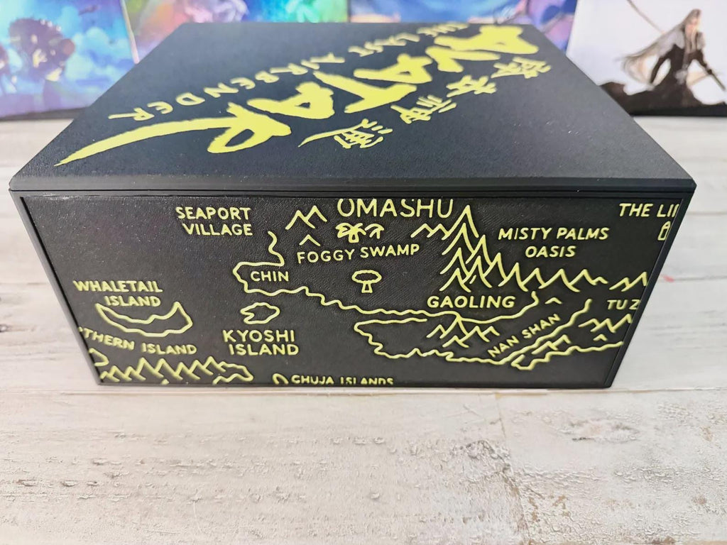 ATLA MTG EDH Commander Card Box, Magic the Gathering, Magic, Deck Case, Card Case 4 Player Party Box