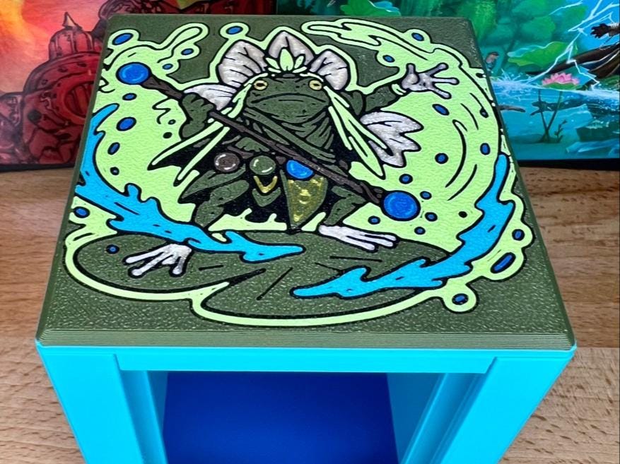 Clement Themed MTG Commander Deck Box: Magnetic Card Case