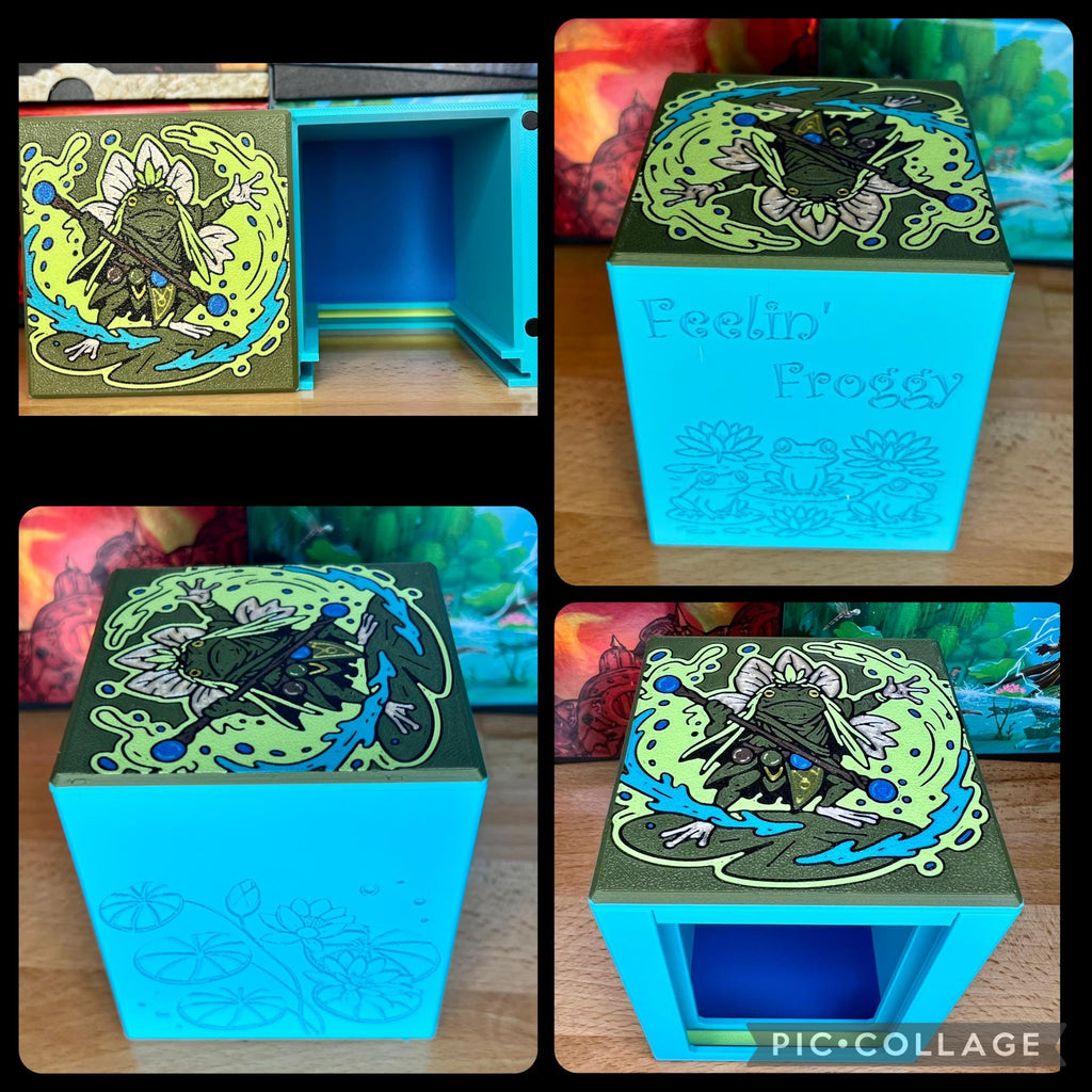 Clement Themed MTG Commander Deck Box: Magnetic Card Case