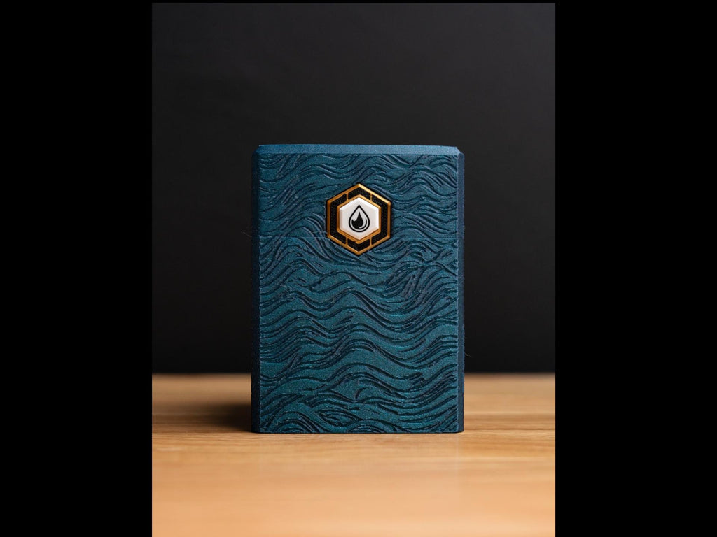 Blue Island MTG Deck Box, EDH Commander Card Case