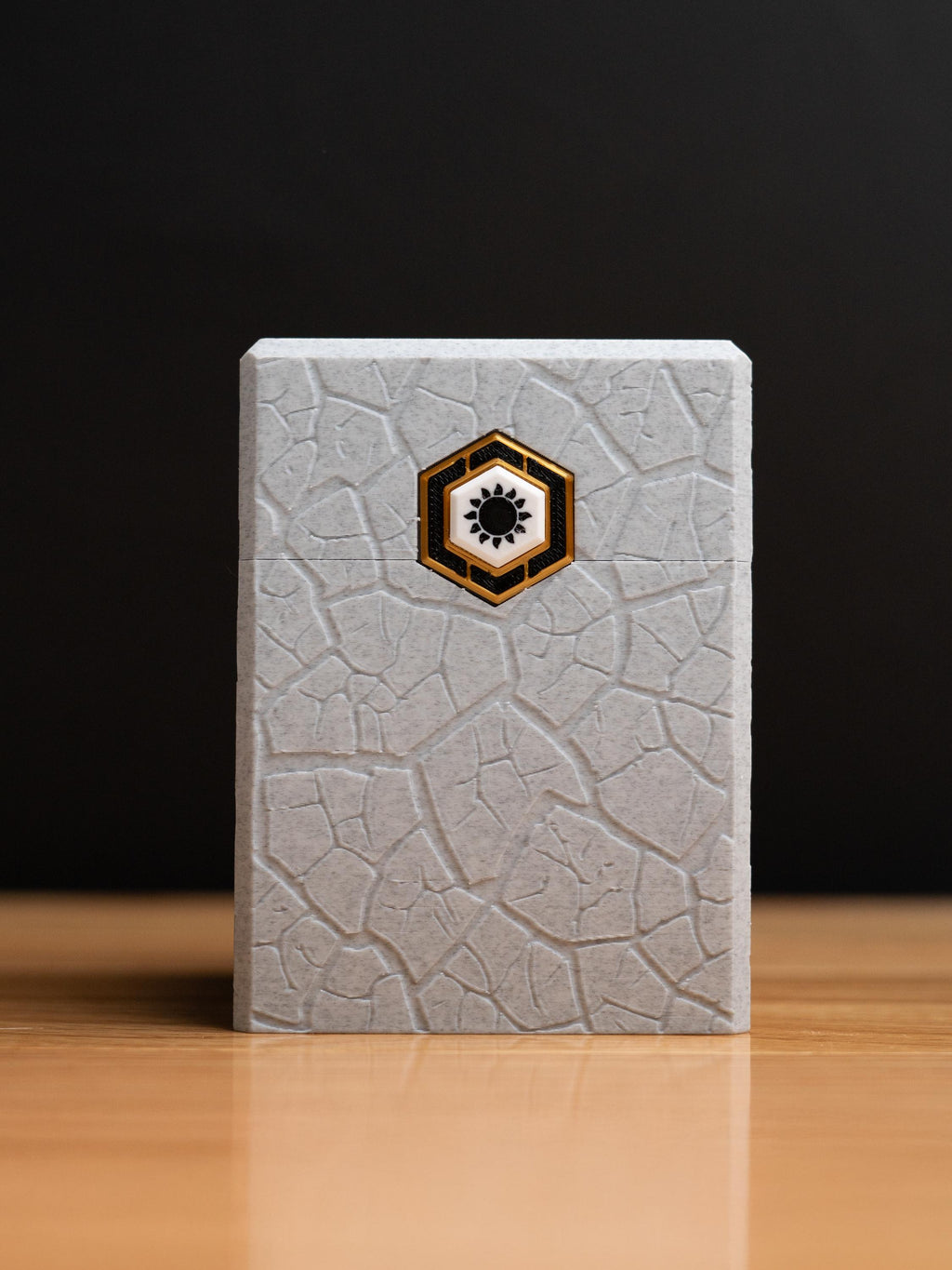 ForgeDeck Echo White MTG Deck Box, Commander Card Case