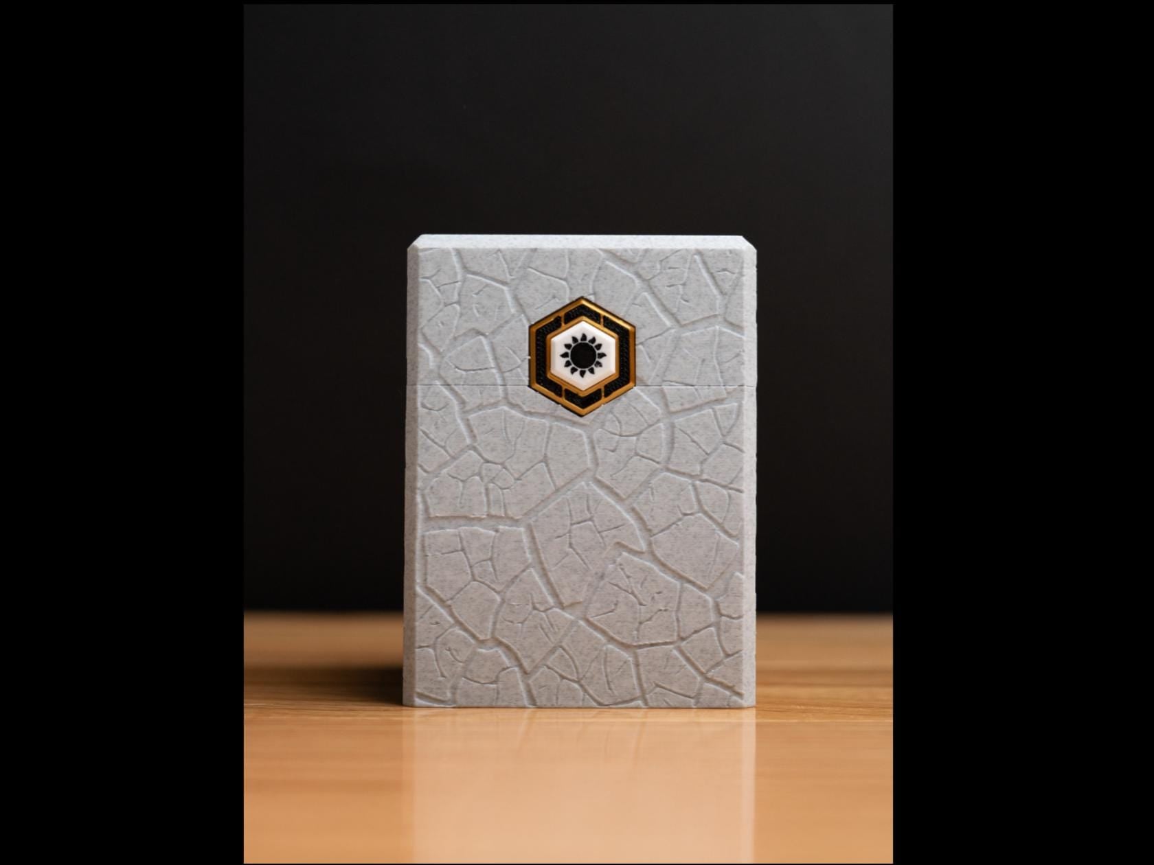 ForgeDeck Echo White MTG Deck Box, Commander Card Case