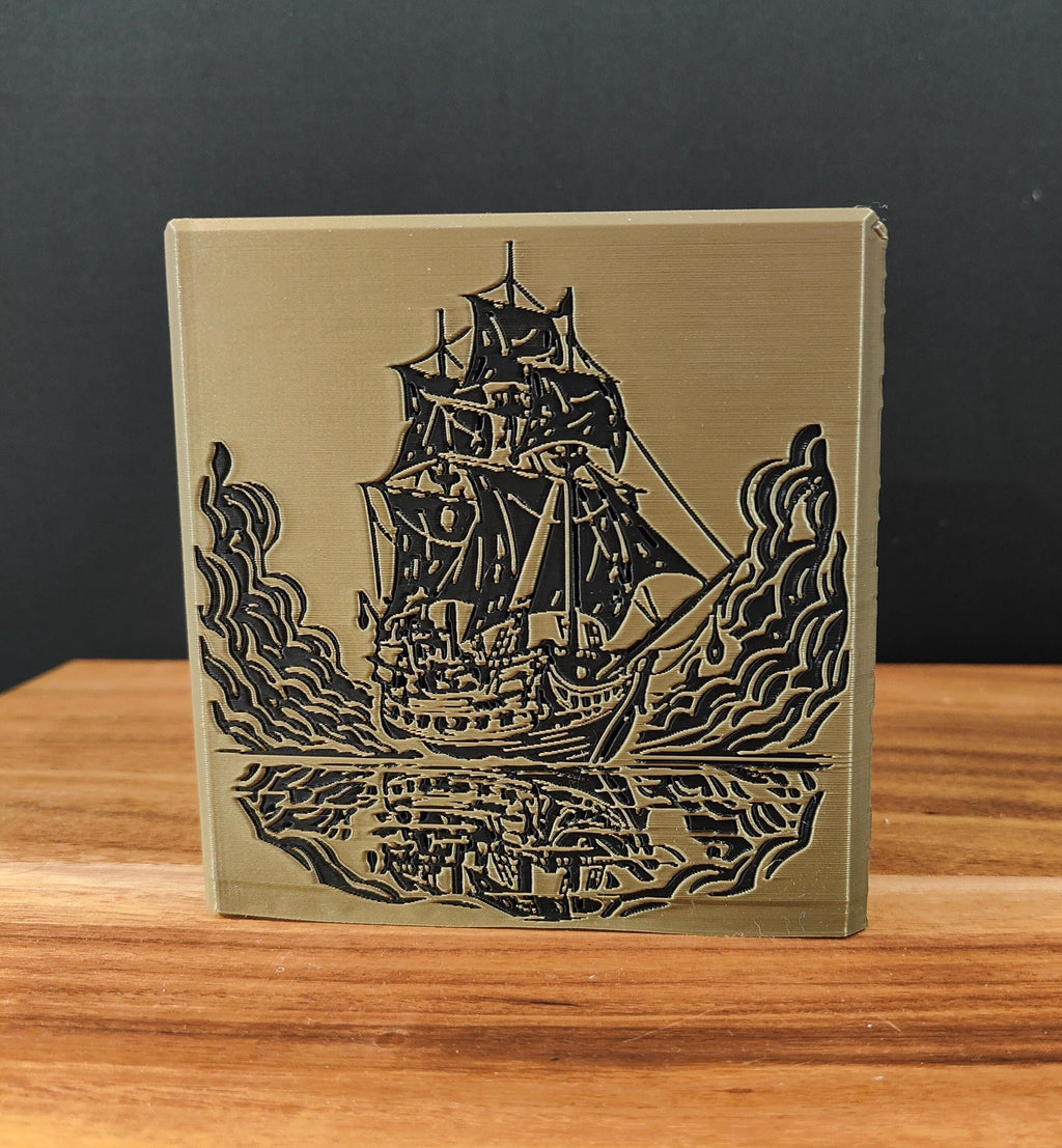 Pirate's Bounty Deck Box MTG Deck Box. MTG EDH Commander Card Box, Magic the Gathering, Magic, Deck Case, Card Case