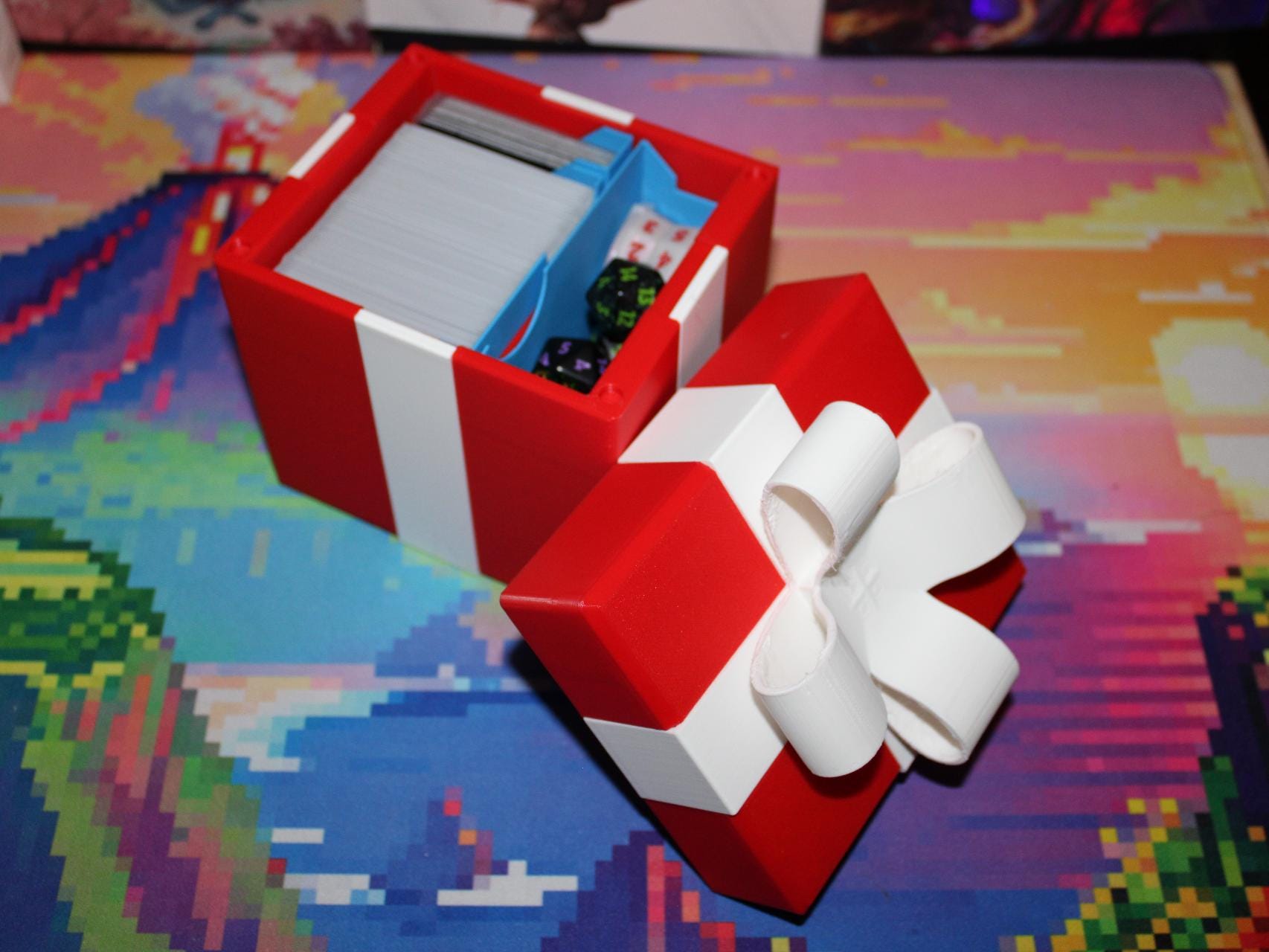 MTG EDH Commander Holiday Present Deck Box
