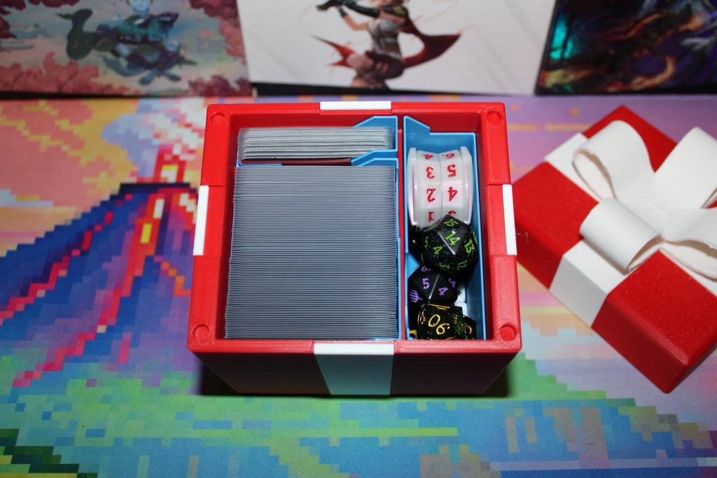 MTG EDH Commander Holiday Present Deck Box