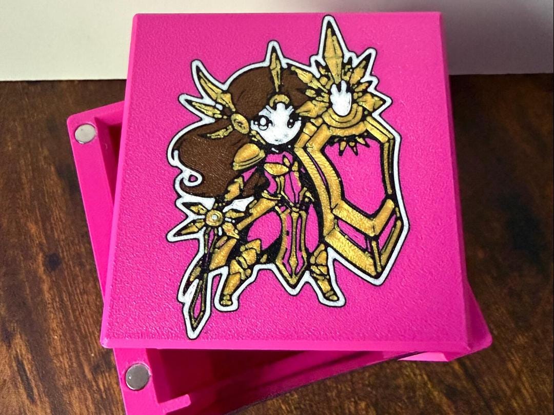 Leona Themed Deck Box - Riftbound Leader Showcase, Card Case