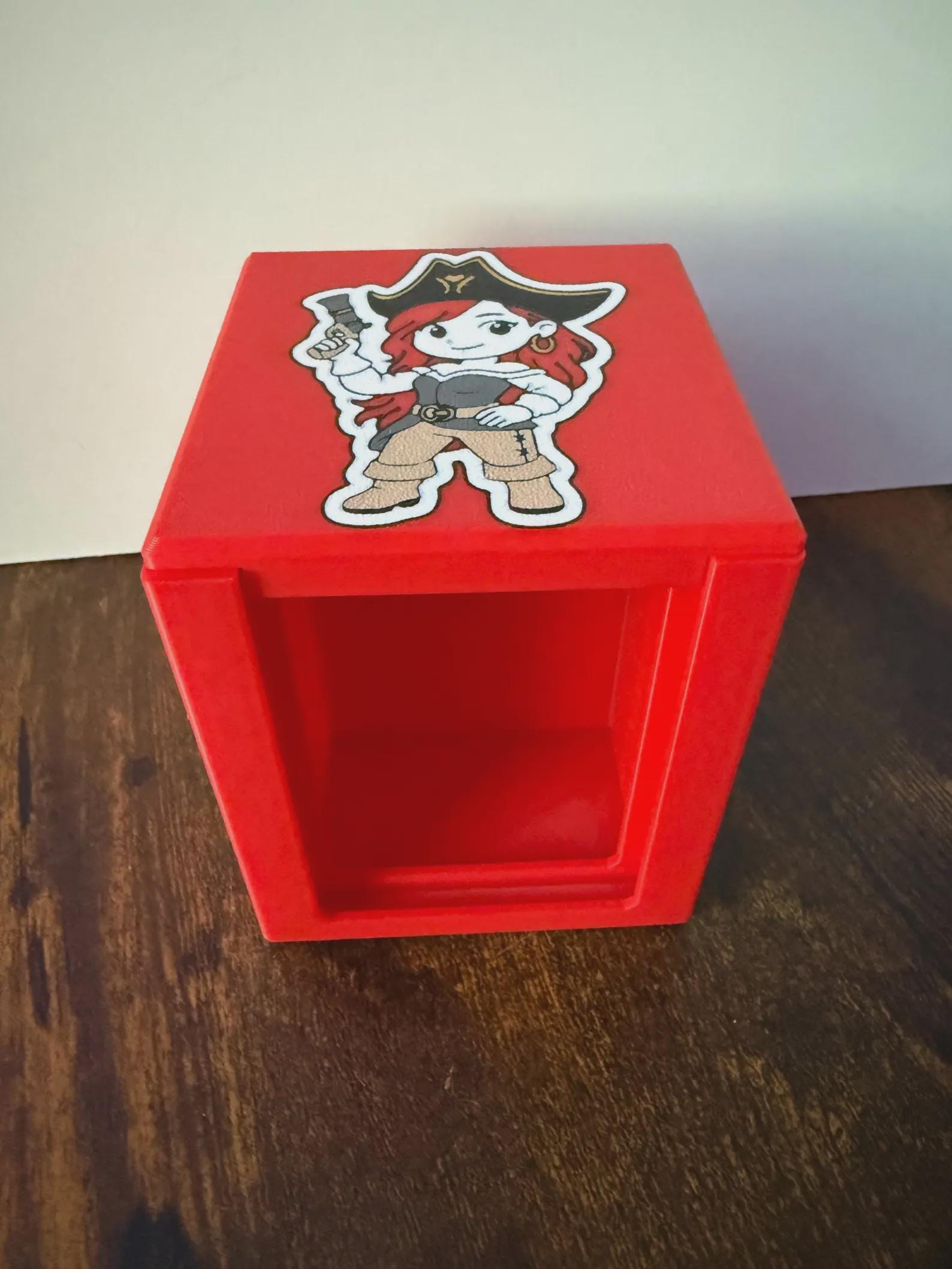 Miss Fortune Themed Deck Box - Magnetic Card Case, 3D Printed