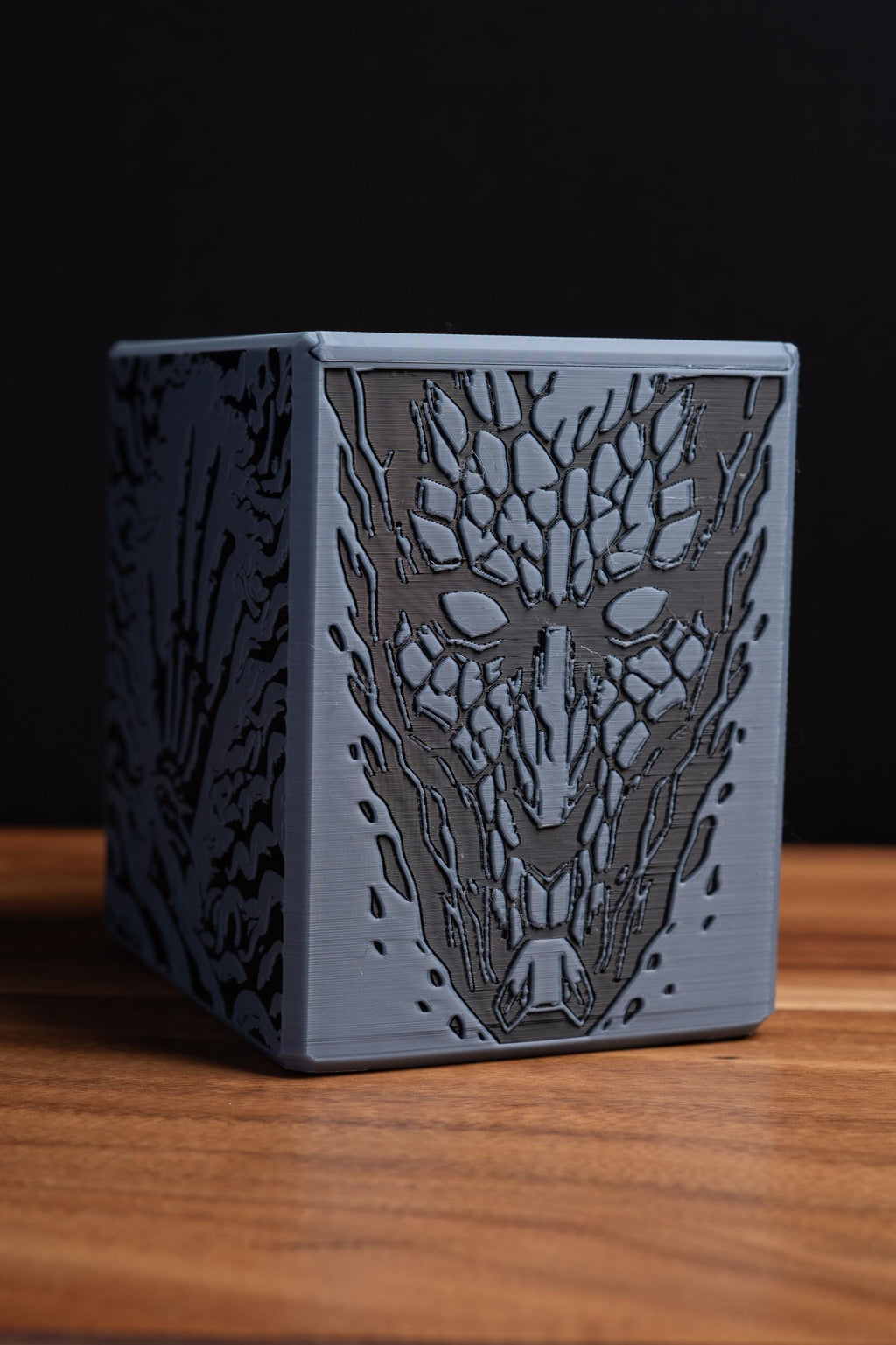 Necromancer Deck Box - Pillar Series MTG Deck Box. MTG EDH Commander Card Box, Magic the Gathering, Magic, Deck Case, Card Case